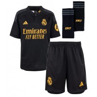 Real Madrid David Alaba #4 3rd trikot Kinder 2023-24 Kurzarm (+ Kurze Hosen)